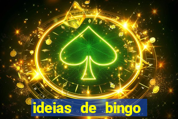 ideias de bingo para o natal